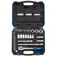 Draper Combined MM/AF 1/2" Socket Set 33pce